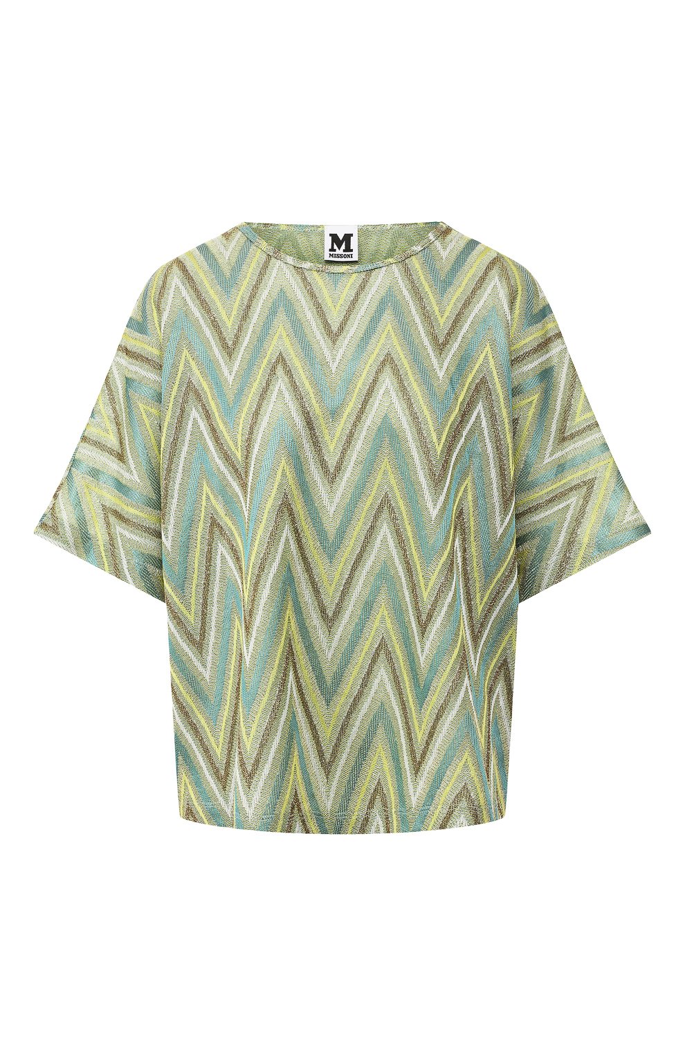 Топ из смеси вискозы и хлопка M MISSONI, арт. 2DL00007/2J000B, фото 1