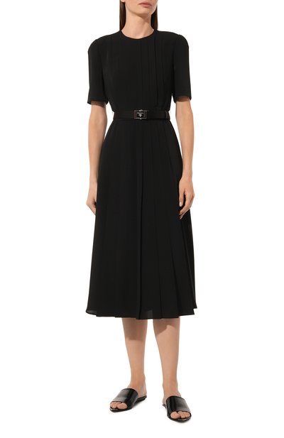 Платье PRADA черного цвета по цене 335000 руб., арт. P3D13H-1WHI-F0002-211, фото 3 Платье PRADA, арт. P3D13H-1WHI-F0002-211, фото 3