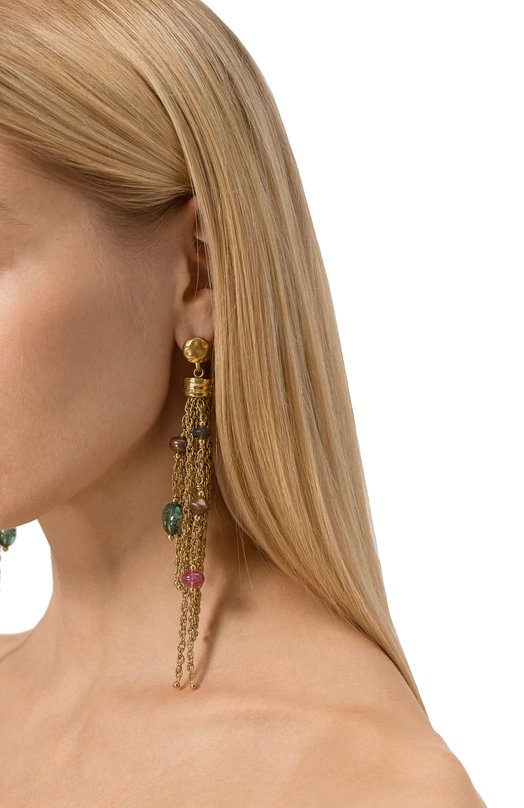 Серьги Chloé CHC25SFE10RPL9DCTU Золотой  CHC25SFE10RPL9DCTU Фото 2