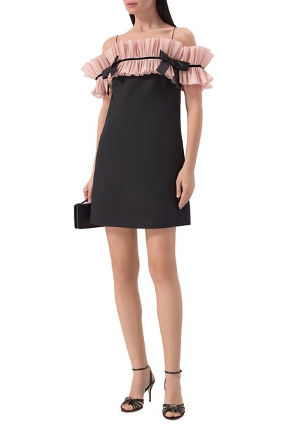 Женское шелковое платье VALENTINO, арт. 8B3VAHQ0/1CF