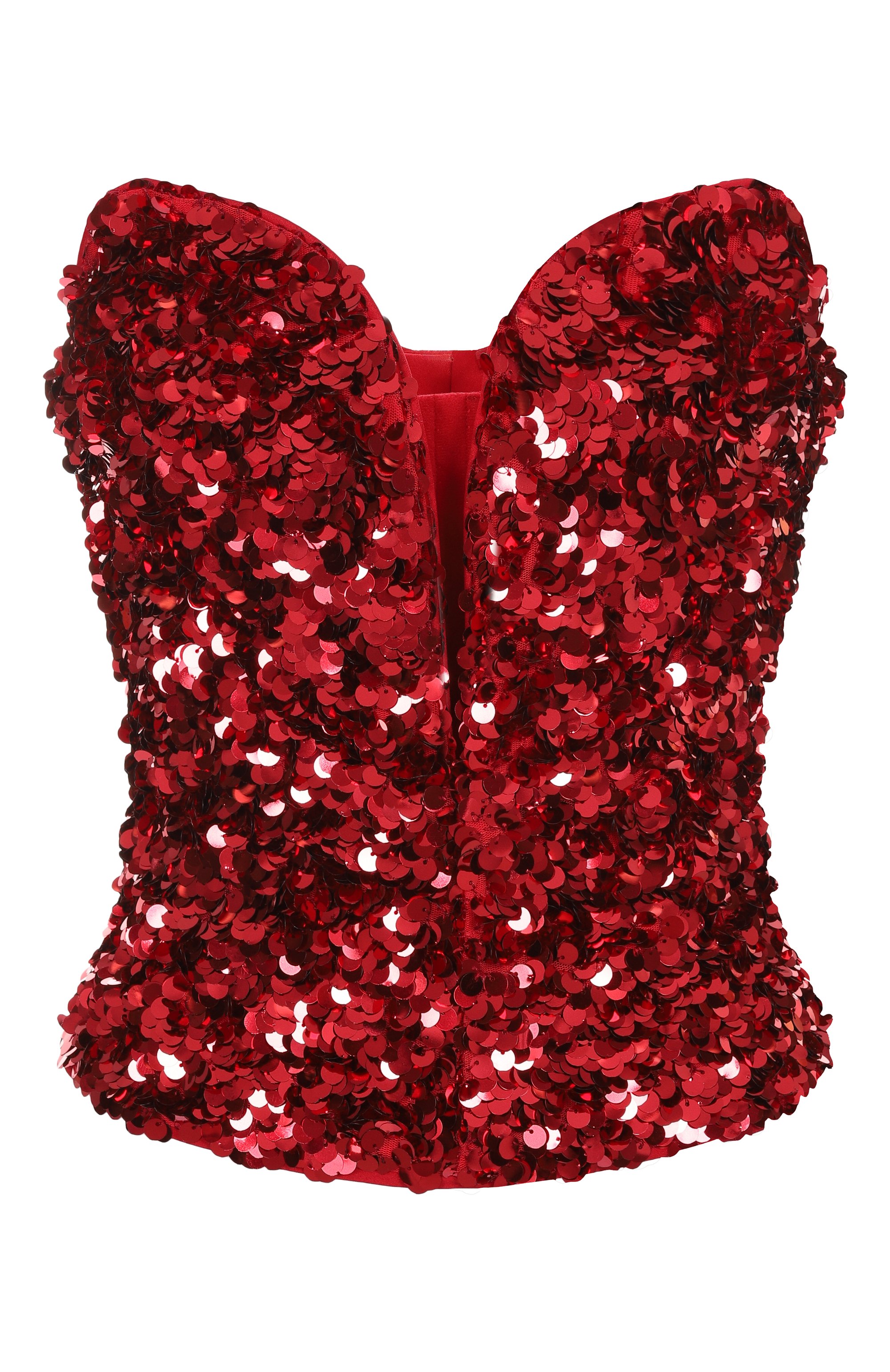 Топ-корсет с отделкой пайетками SELF-PORTRAIT, арт. RS25044TR, фото 1