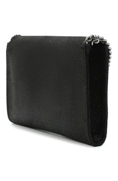 Женская сумка falabella mini STELLA MCCARTNEY черного цвета, арт. 581238/W9132 | Фото 3 (Сумки-технические: Сумки через п�лечо; Материал сплава: Проставлено; Размер: mini; Ремень/цепочка: На ремешке; Материал: Текстиль; Драгоценные камни: Проставлено)