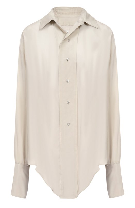 Блузка из вискозы Maison Margiela S51DT0020/S76632 Зелёный S51DT0020/S76632