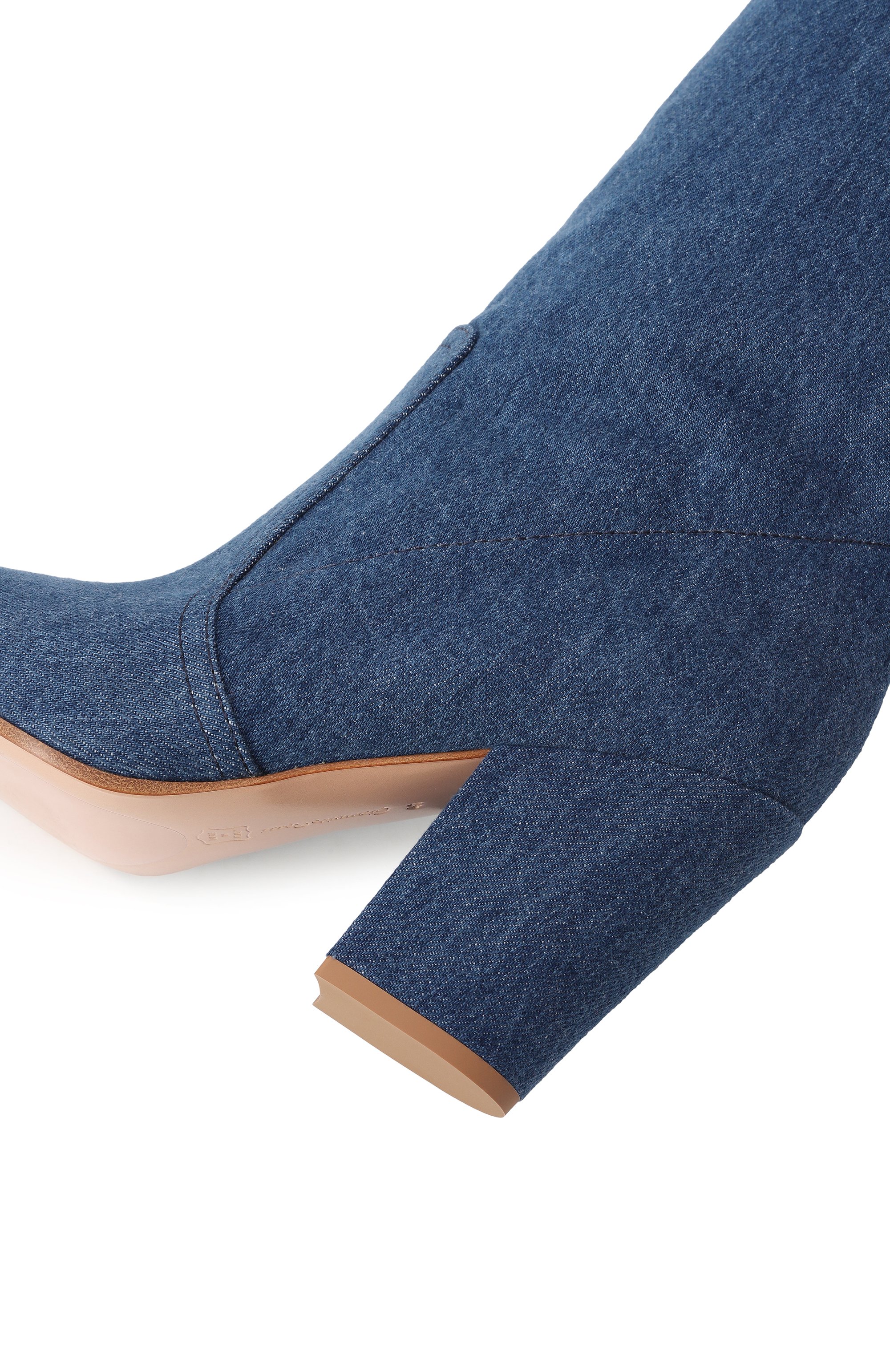 Текстильные ботфорты keinna 85 GIANVITO ROSSI, арт. G80156.85RIC.DEMMIDB, фото 7