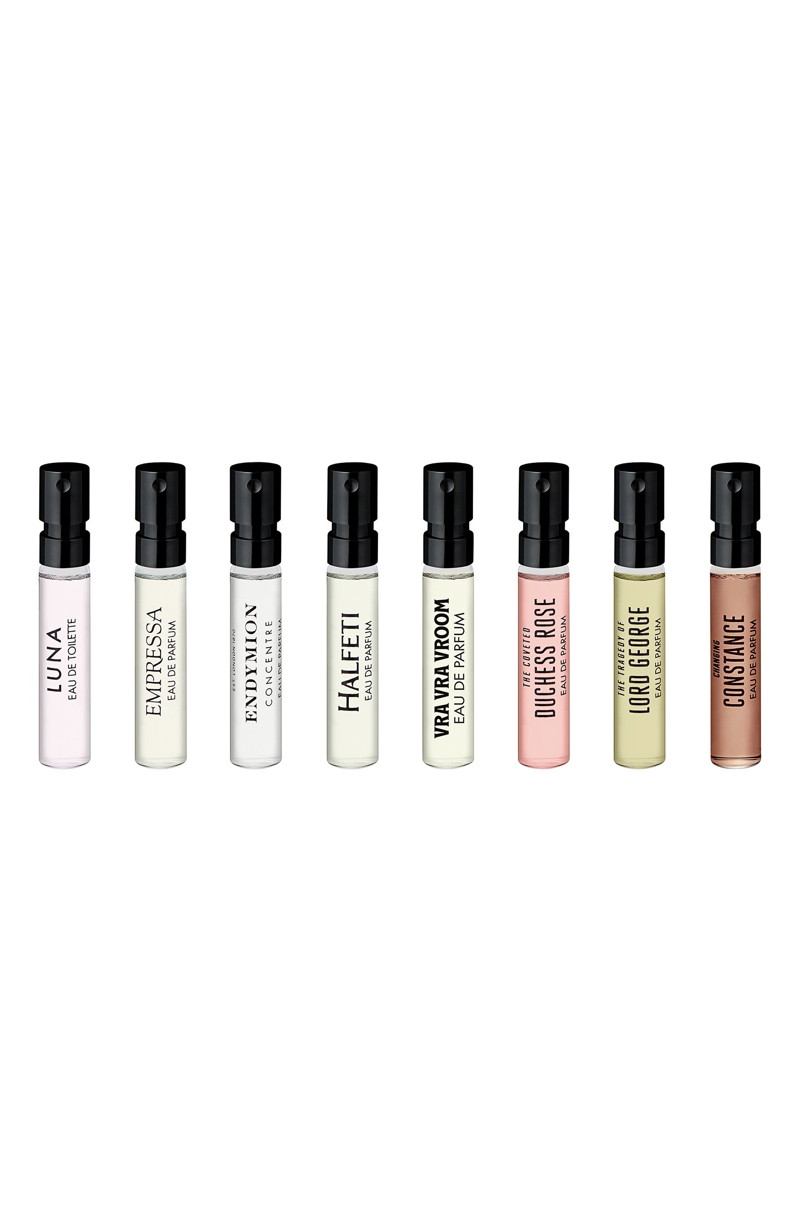 Парфюмерный набор bestseller discovery set (8x2ml) PENHALIGON'S бесцветного цвета по цене 5400 руб., арт. 5056245050763, фото 2 Парфюмерный набор bestseller discovery set (8x2ml) PENHALIGON'S, арт. 5056245050763, фото 2
