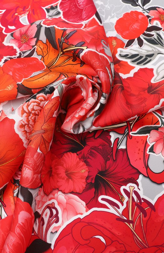 Шелковый платок Red Radical Chic 702202.07.01 Разноцветный  702202.07.01 Фото 3