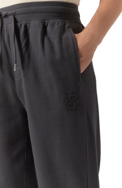 Хлопковые джоггеры BOSS, арт. 50545528, фото 5