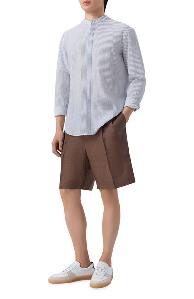 Мужские льняные шорты 12 STOREEZ, арт. 138091