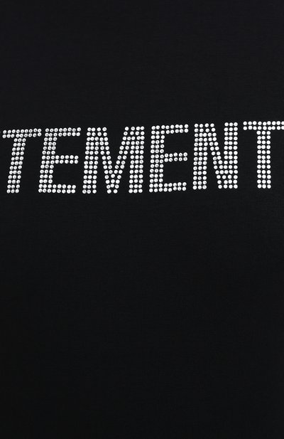 Футболка VETEMENTS, арт. WAH21TR523 1607/BLACK, фото 5