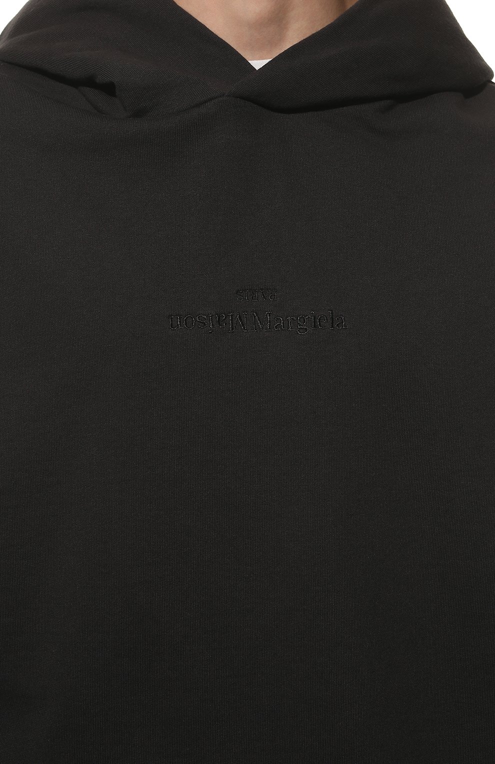 Хлопковое худи MAISON MARGIELA, арт. S50GU0191/S25550, фото 5