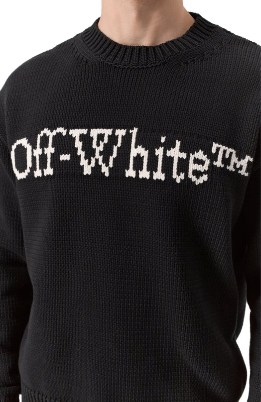 Свитер Off-White 0MHE167C99KNI001 Чёрный  0MHE167C99KNI001 Фото 5