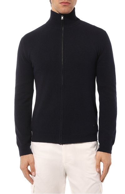 Кардиган из шерсти и вискозы WOOLRICH темно-синего цвета по цене 35000 руб., арт. CFWOKN0255MRUF0603, фото 3 Кардиган из шерсти и вискозы WOOLRICH, арт. CFWOKN0255MRUF0603, фото 3