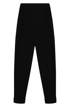 Детская комплект из пуловера и брюк WOOL AND COTTON черного цвета, арт. KRUFP-003 | Фото 4 (Драгоценные камни: Проставлено; Рукава: Длинные; Материал внешний: Шерсть; Материал сплава: Проставлено; Девочки Кросс-КТ: Костюмы-спорт; Ростовка одежда: 6 лет | 116 см)