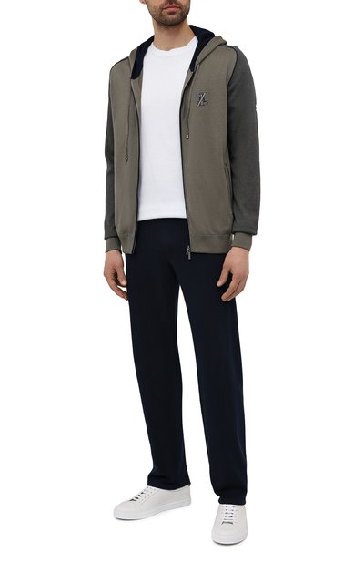 Спортивный костюм из хлопка и шелка ZILLI, арт. MBV-J0157-NEJ01/ML01, фото 1