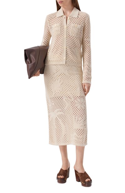 Кардиган изо льна и хлопка ZADIG AND VOLTAIRE, арт. KWCA01672, фото 2