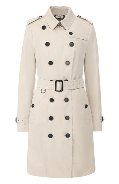 Женский хлопковый тренч sandringham BURBERRY, арт. 3913361