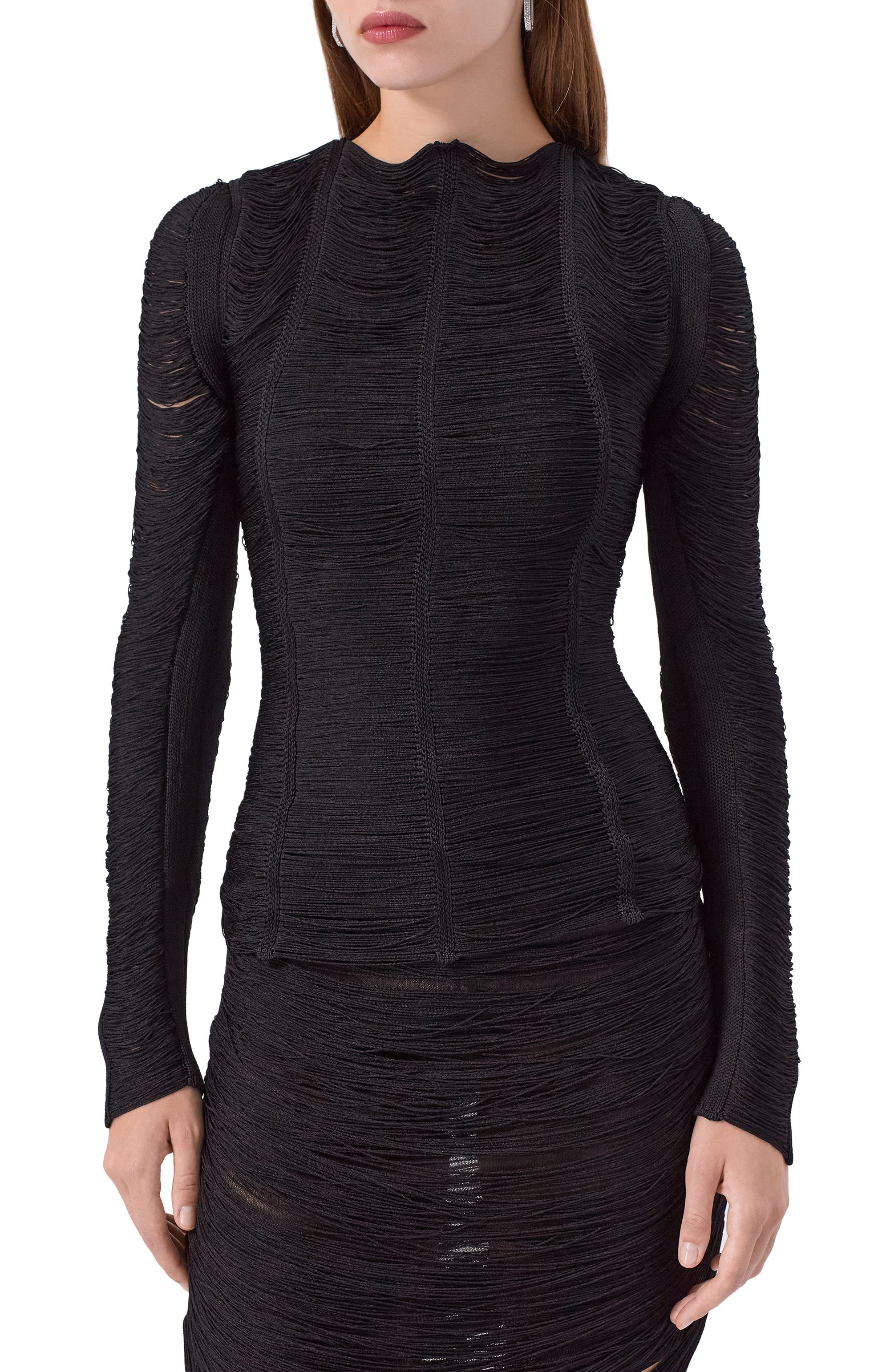 Топ из вискозы THE ATTICO, арт. 251WCK00128/KVV016AA, фото 3