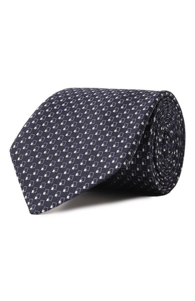 Мужской шелковый галстук CANALI, арт. 18/HJ04185