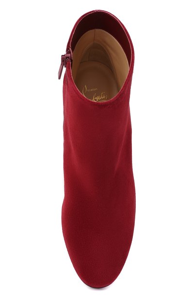 Замшевые ботильоны turela 55 CHRISTIAN LOUBOUTIN, арт. turela 55 veau velours, фото 5