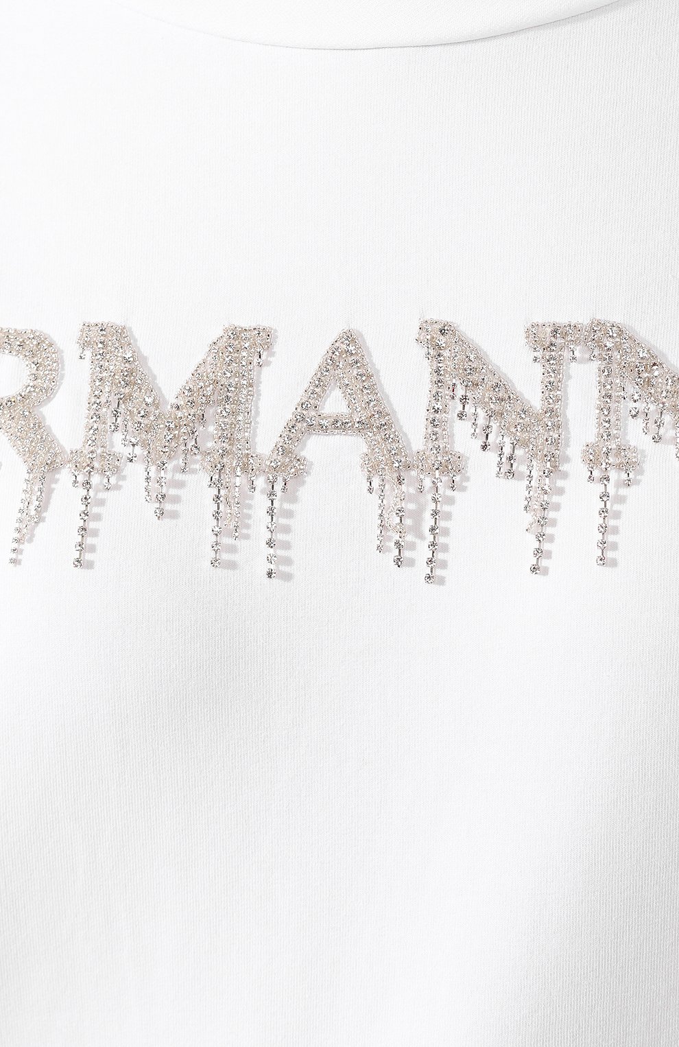 Хлопковый свитшот ERMANNO ERMANNO SCERVINO белого цвета по цене 20950 руб., арт. 46T FL09 FEL, фото 5 Хлопковый свитшот ERMANNO ERMANNO SCERVINO, арт. 46T FL09 FEL, фото 5