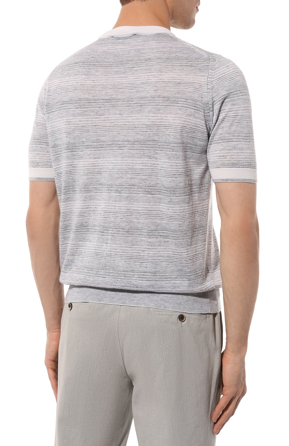 Джемпер из шерсти и шелка ZILLI, арт. KRN002M0347VHST00, фото 4