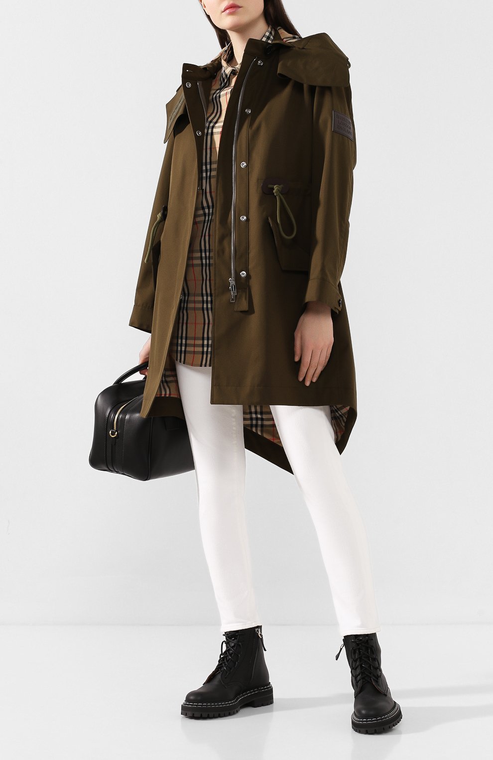 Парка polzeath BURBERRY хаки цвета по цене 260000 руб., арт. 8017119, фото 2 Парка polzeath BURBERRY, арт. 8017119, фото 2