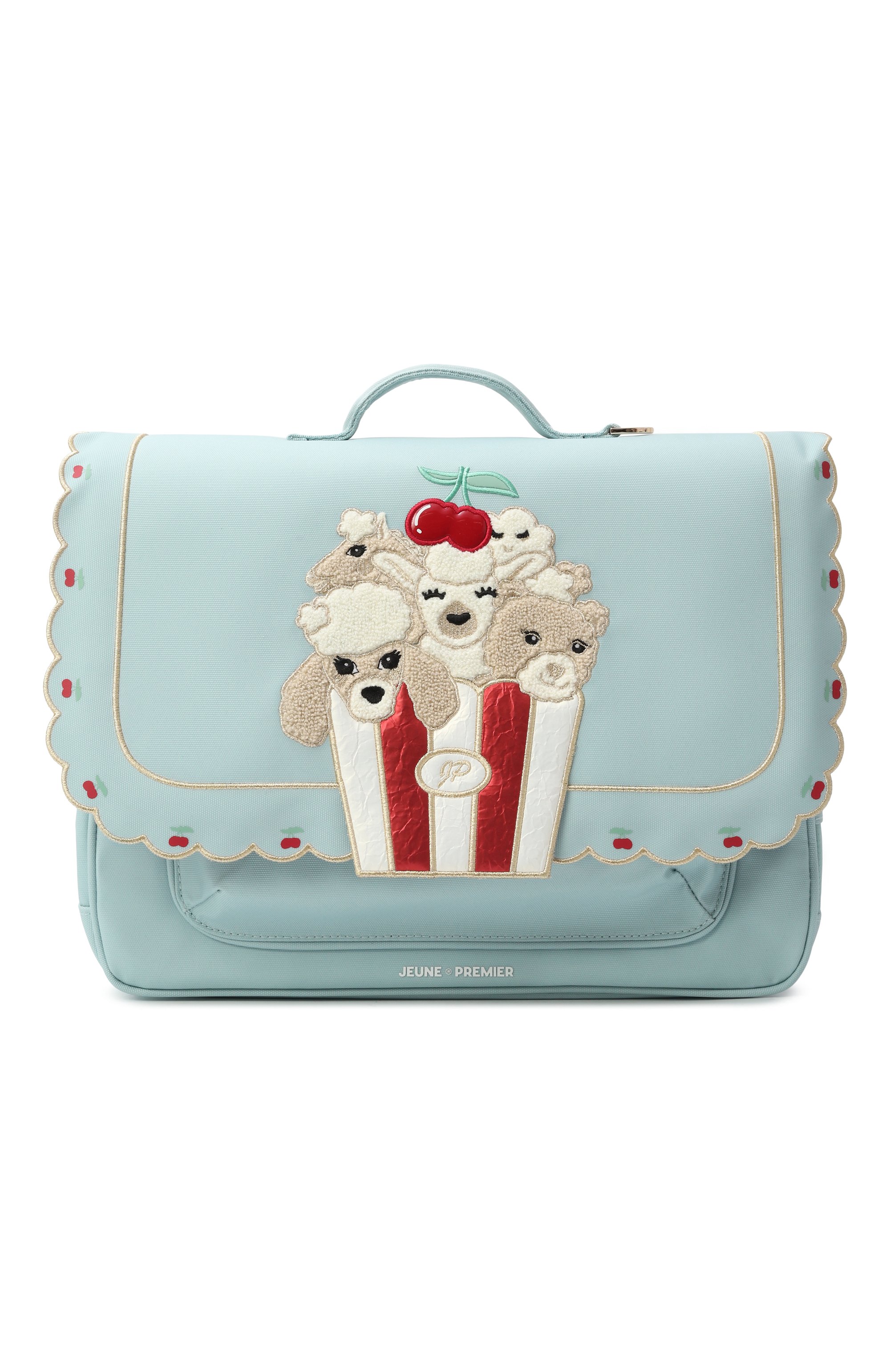 Портфель it bag midi JEUNE PREMIER голубого цвета по цене 22680 руб., арт. ITD25240, фото 1 Портфель it bag midi JEUNE PREMIER, арт. ITD25240, фото 1