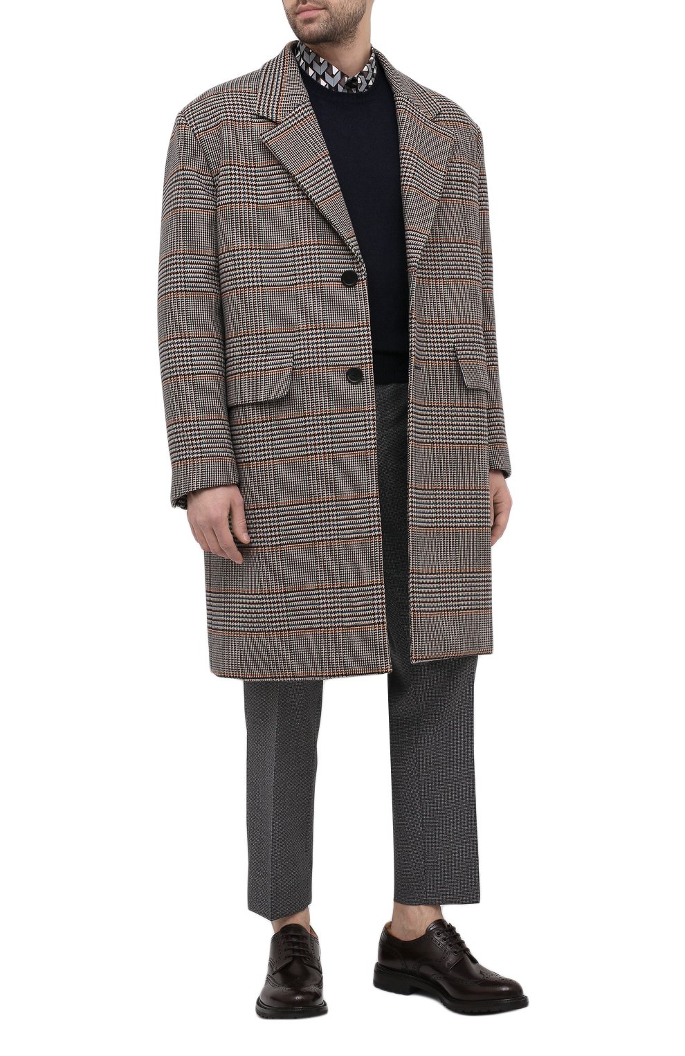 Кожаные дерби PRADA, арт. 2EF052-3F98-F0038-A000, фото 2