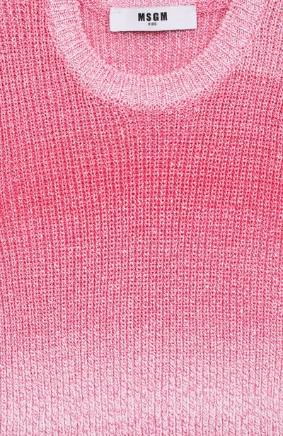 Хлопковый топ MSGM KIDS, арт. S5MSJGTA086, фото 3