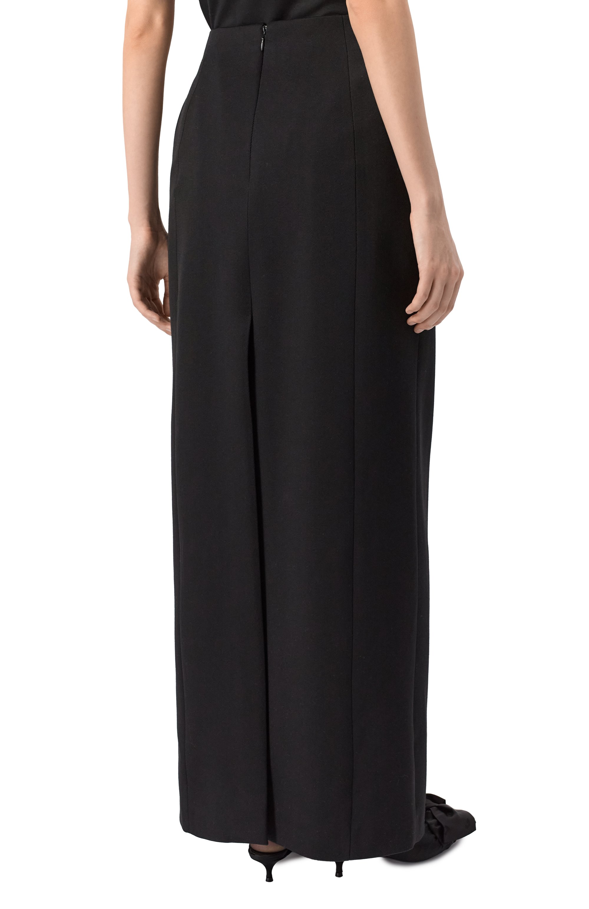 Шерстяная юбка BALENCIAGA, арт. 814081/TPT24, фото 4