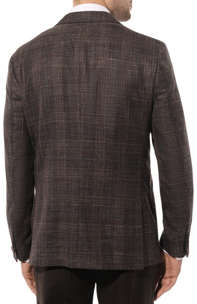 Пиджак из шерсти и шелка CORNELIANI, арт. 916002-3116245, фото 4