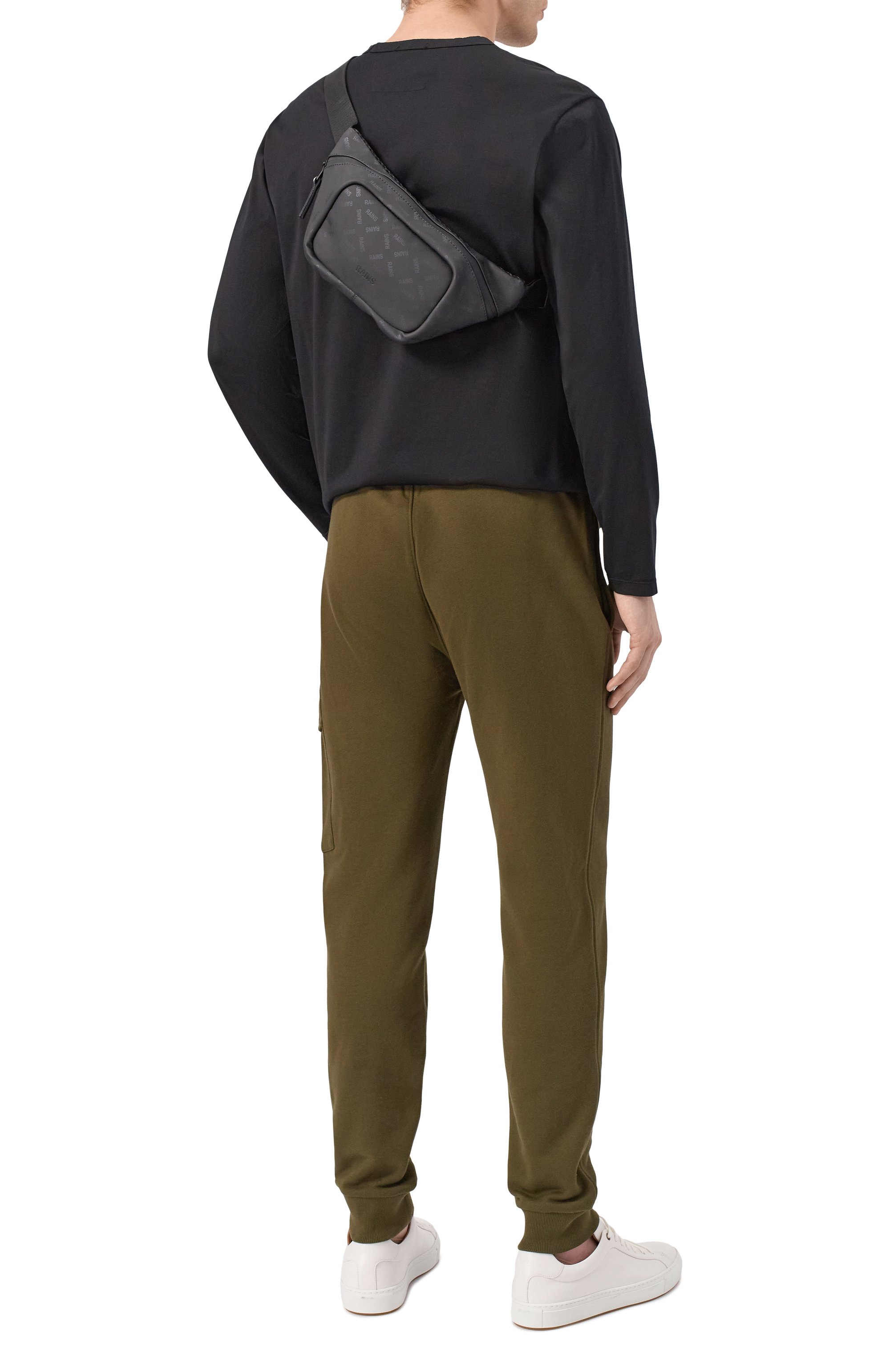 Поясная сумка RAINS черного цвета по цене 8380 руб., арт. RA14730, фото 8 Поясная сумка RAINS, арт. RA14730, фото 8