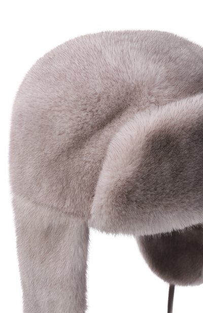 Меховая шапка-ушанка френки из норки FURLAND, арт. 0217500110354600000, фото 3