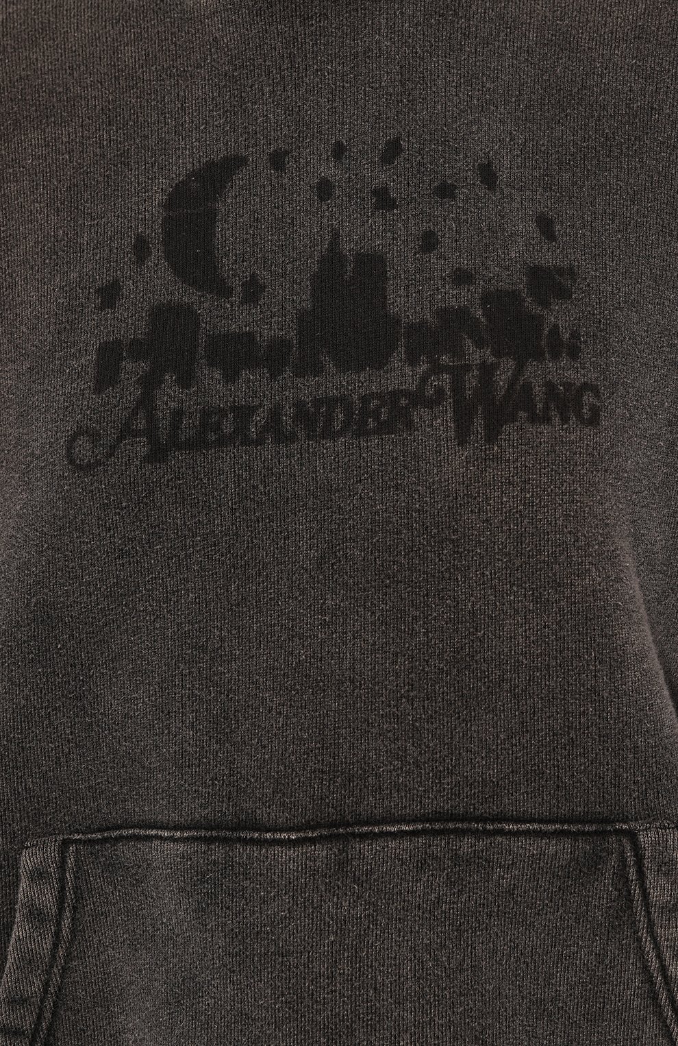 Хлопковое худи ALEXANDER WANG, арт. UCC3241709, фото 5