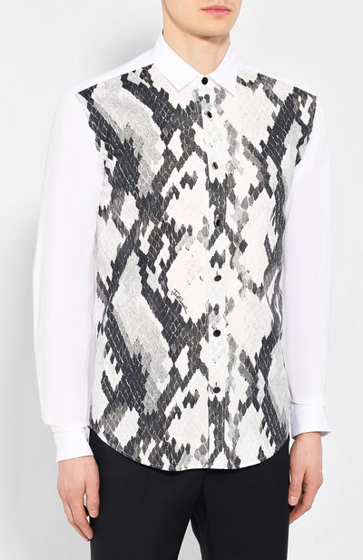 Хлопковая рубашка JUST CAVALLI, арт. S01DL0208/N38909, фото 3