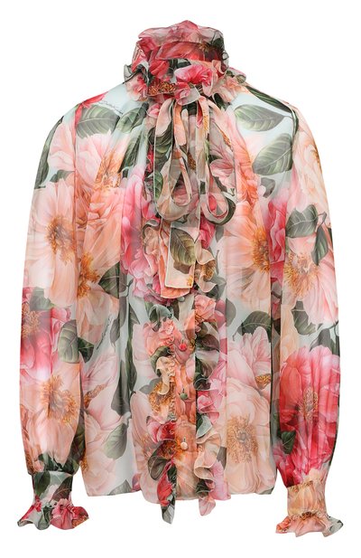 Шелковая блузка DOLCE & GABBANA, арт. F5J60T/IS1E4, фото 1