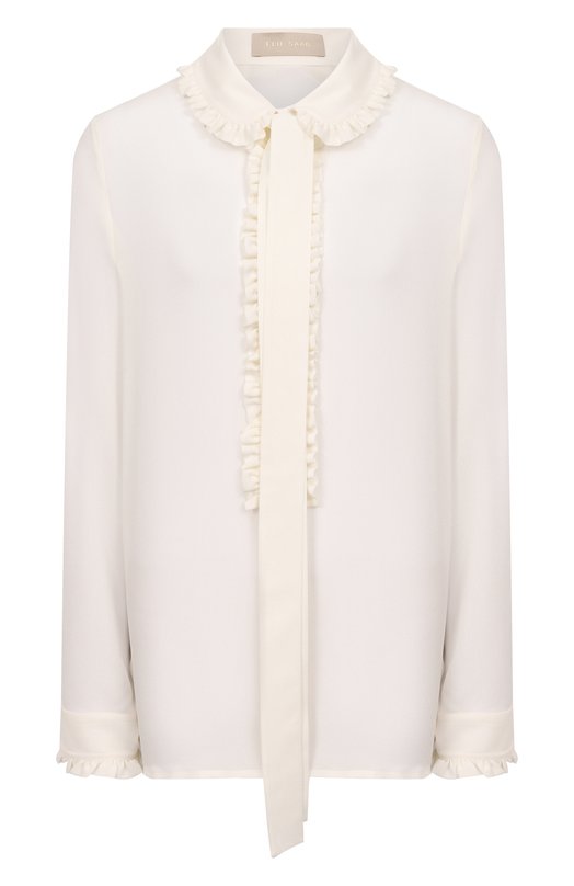 Шелковая блузка Elie Saab SH134NF25SI001 Белый SH134NF25SI001