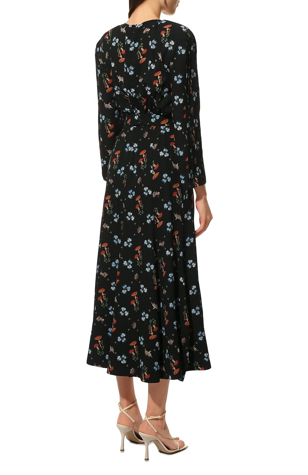 Шелковое платье ULYANA SERGEENKO, арт. ABM017FW21P 2456т21, фото 4