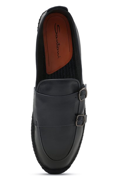 Кожаные эспадрильи SANTONI, арт. MGPG17526JQ8SGTHU48, фото 5