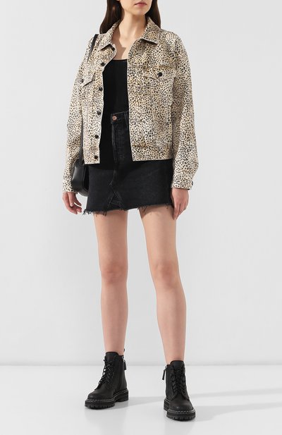 Джинсовая куртка ALEXANDER WANG разноцветного цвета по цене 42400 руб., арт. 4DC2192469, фото 2 Джинсовая куртка ALEXANDER WANG, арт. 4DC2192469, фото 2