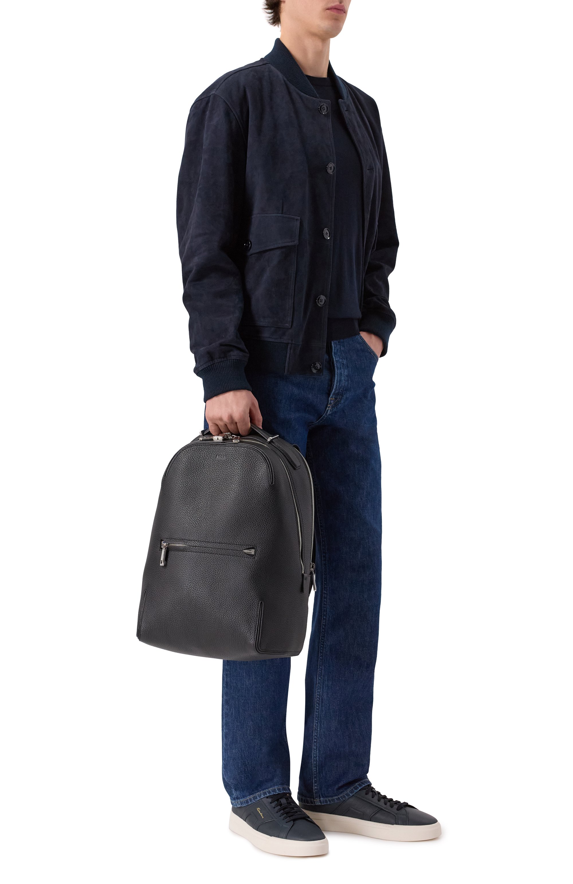 Рюкзак madison BOSS черного цвета по цене 94200 руб., арт. 50558479, фото 7 Рюкзак madison BOSS, арт. 50558479, фото 7