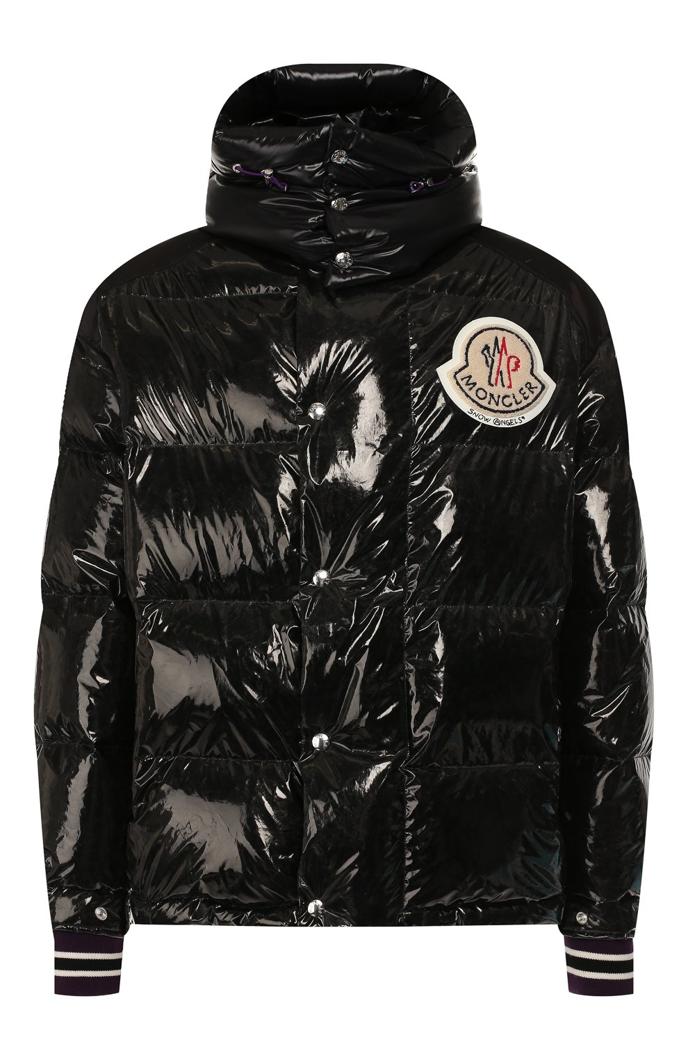 Мужская черная пуховик 8 moncler palm angels tim MONCLER GENIUS