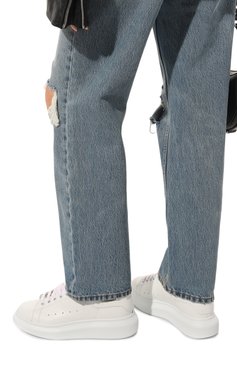 Кожаные кеды oversized ALEXANDER MCQUEEN, арт. 553770/WHGP09000, фото 1