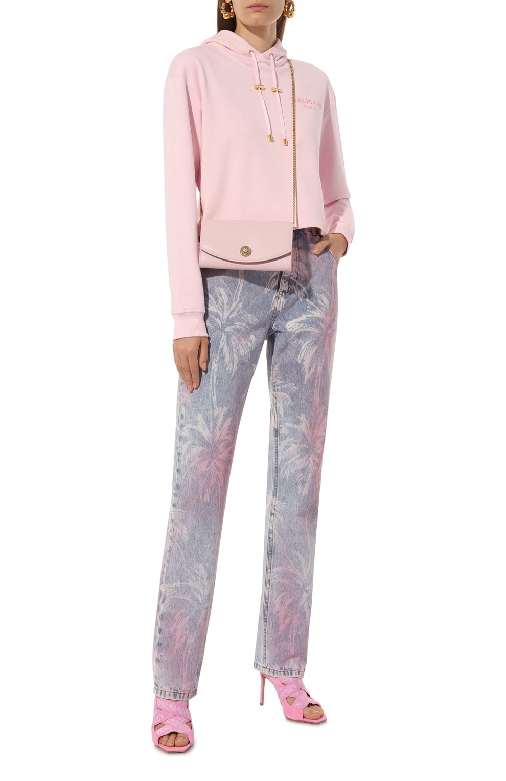 Клатч embleme BALMAIN, арт. DN10N225/LGSR, фото 7