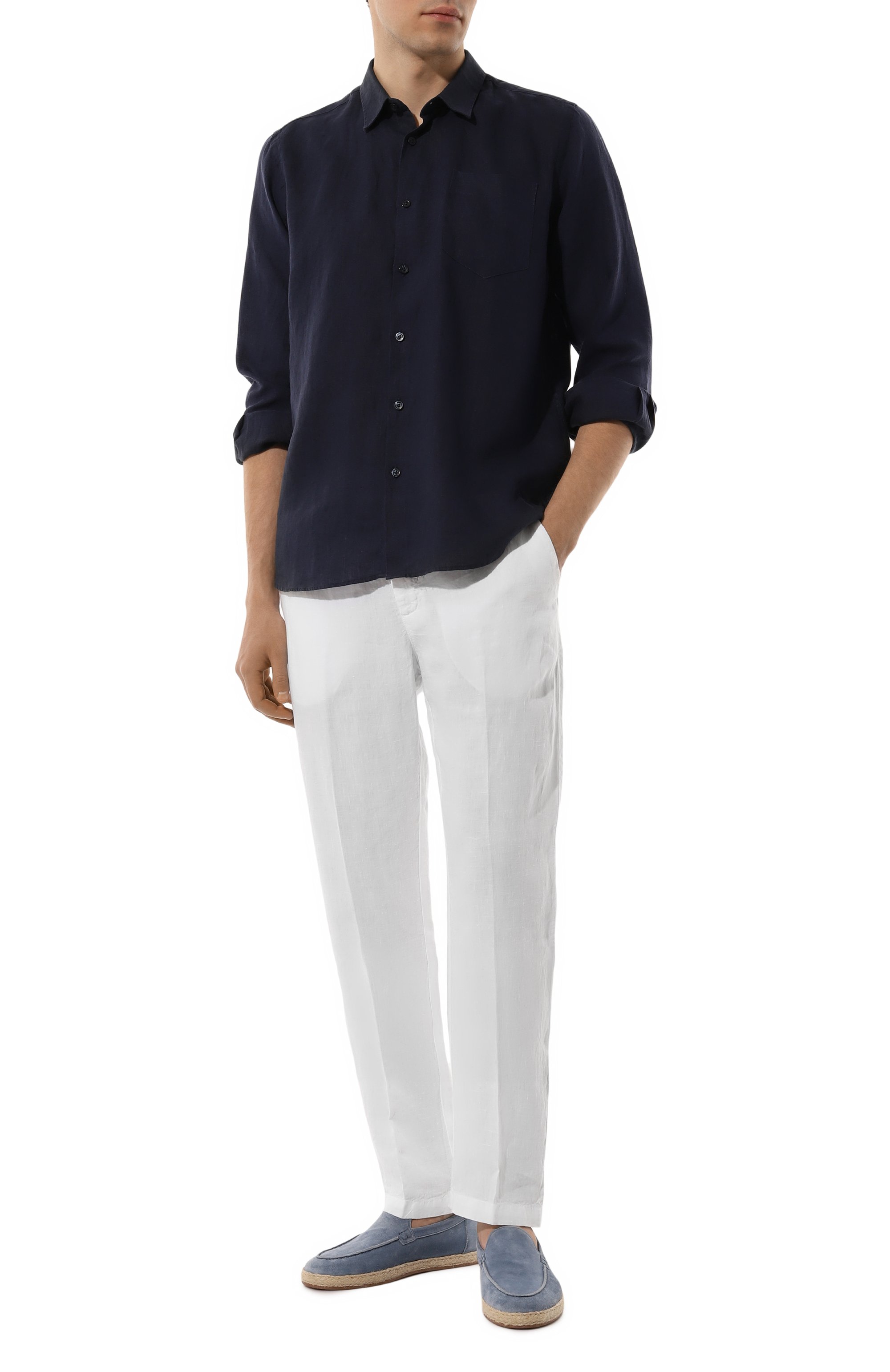 Льняная рубашка VILEBREQUIN, арт. CAR0UBIS/U3U00, фото 2