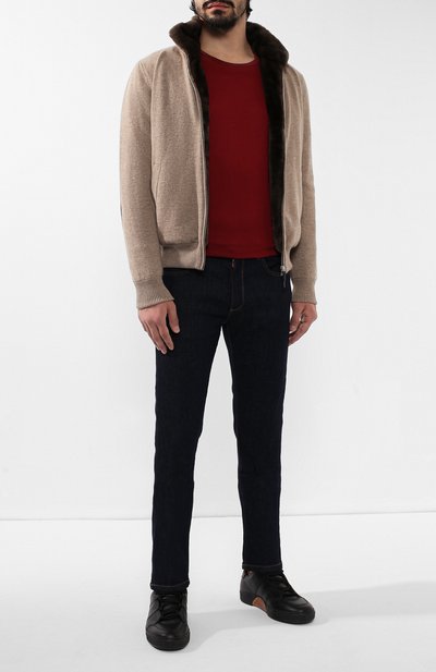 Кашемировый бомбер с меховой подкладкой SVEVO, арт. 0140SA19/MP01/2, фото 2