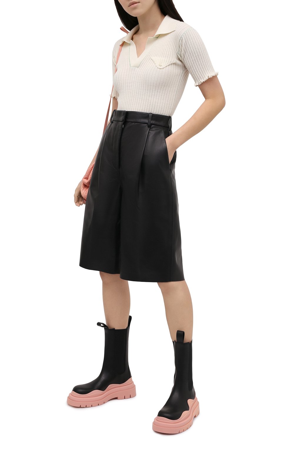 Кожаные ботинки bv tire BOTTEGA VENETA, арт. 630297/VBS50, фото 2