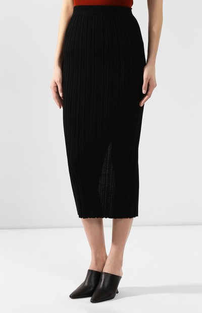 Шерстяная юбка HELMUT LANG, арт. J09HW717, фото 3