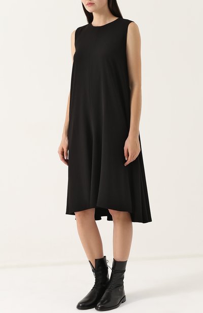 Платье-миди свободного кроя без рукавов Y`S, арт. YQ-D76-543, фото 3