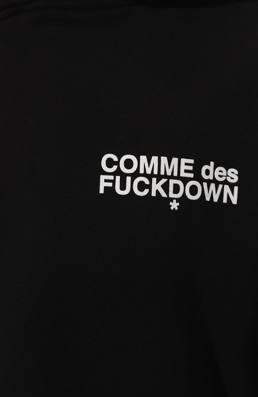 фото Хлопковое худи comme des fuckdown